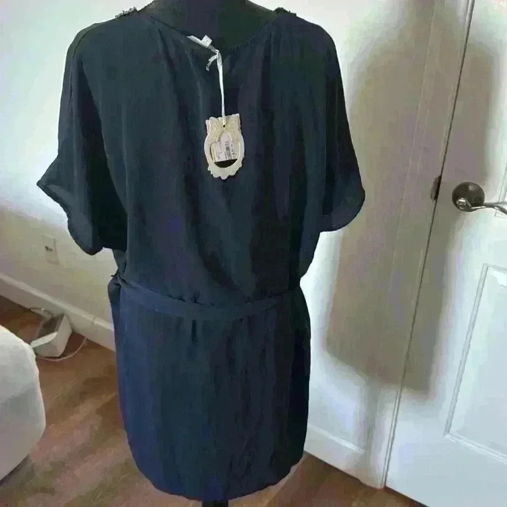 Women’s  dress large navy blue by Millennium - Picture 3 of 5